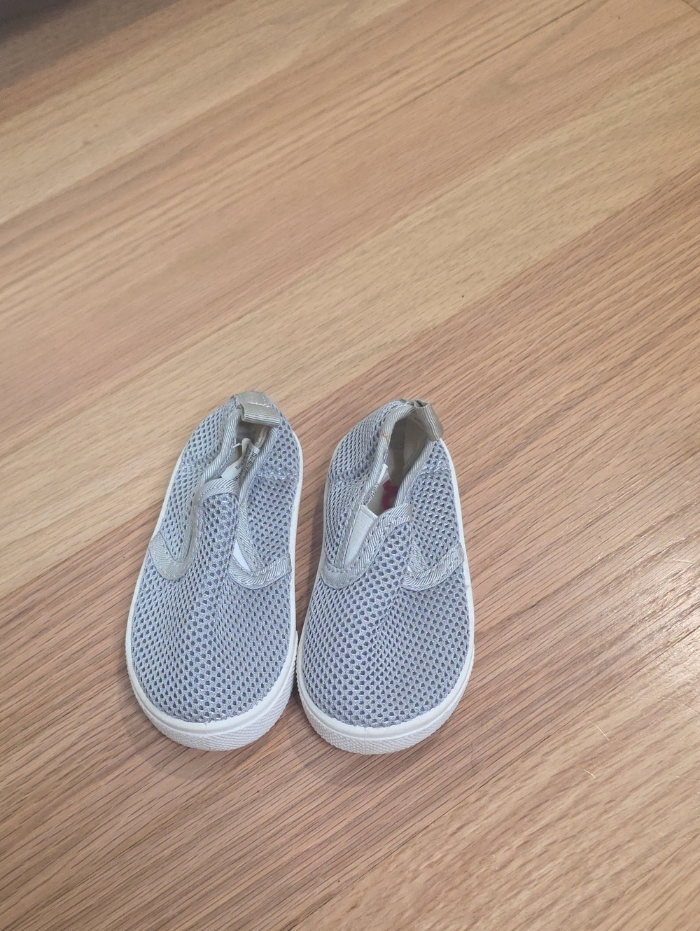 Josmo Kids Slip-On Mesh Sneakers - Light Gray